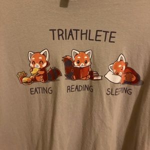 Teeturtle Triathlete Shirt size Large